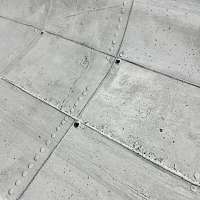 Beton blokken look 140 cm breed