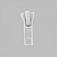 Bloktand rits 6 mm wit 