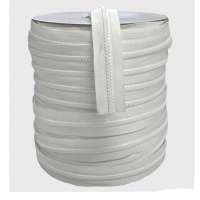 Bloktand rits 6 mm wit 
