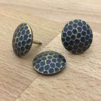D38 brons renaissance kop 16 mm