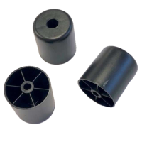 Dop meubel poot 55 mm hoog diameter 50 mm