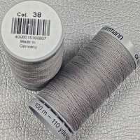 Gutermann garen extra sterk kleur 38 licht grijs