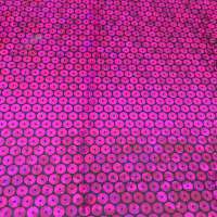 Kunstleer Disckoot fucshia 138 cm breed