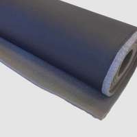 Wandbekleding xp zwart kunstleer met foam laag 140 cm breed