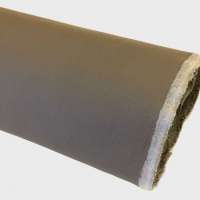 Kunstleer XP 115 donker taupe 140 cm breed