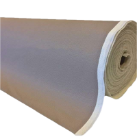 Kunstleer xp grove nerf Taupe 140 cm breed