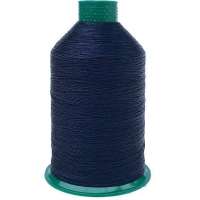 Leder garen donker blauw 5340 dikte 20
