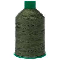 Leder garen groen 5730 dikte 20