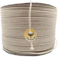 Katoen macramee koord 4 mm rol 400 meter