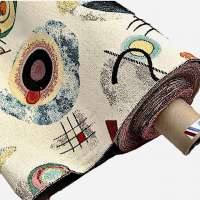Abstract 150 cm breed Meubelstof