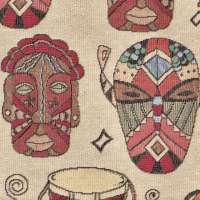 Africa Mask 140 cm breed
