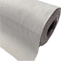 Gispen smal ribje zwart 145 cm breed meubelstof