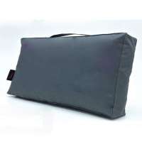 Outdoor kussen 40x80x10 cm Antraciet