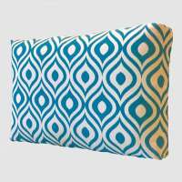 Outdoor rugkussen Joan kleur Aqua Art serie 40 cm hoog 