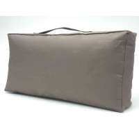 Outdoor kussen 40x80x10 cm cm Taupe