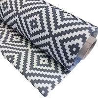 Outdoorstof Es Cubells antraciet 145 cm breed