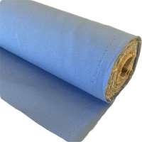 Outdoorstof Uni ijs blauw 160 cm breed