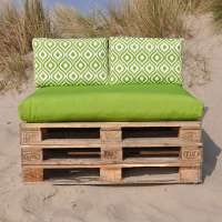 Pallet kussen Art serie Moss green 