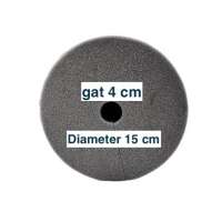 Diameter 15 cm + gat 4 cm ralling rol