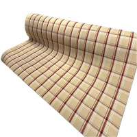 Auto bekleding schotse ruit beige rood 145 cm breed
