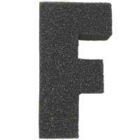 Schuim Letter F