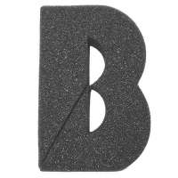 Schuim Letter B