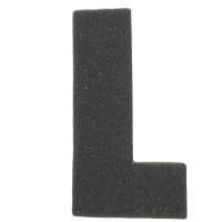 Schuim Letter L