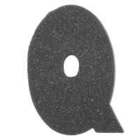 Schuim Letter Q