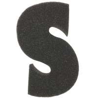 Schuim Letter S