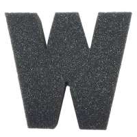 Schuim Letter W
