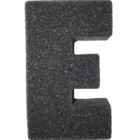 Schuim Letter E