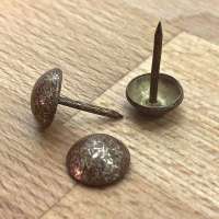 1000 siernagels bruin gespat