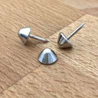 Siernagel D35 bullet head kleur zilver kop 8 mm