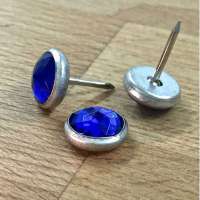 Siernagel diamant blauw