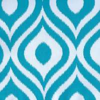 Outdoorstof Art aqua 140 cm breed