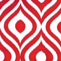 Outdoorstof Art Rood 140 cm breed