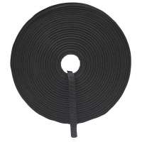 PP band 20 mm breed kleur zwart.