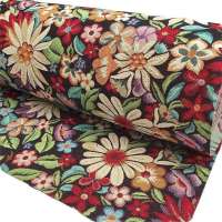 Tapisserie d'ameublement des fleurs de gobelin 140 cm breed