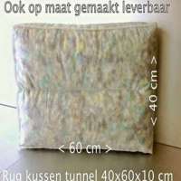 Tunnel kussen 40x60x10 cm