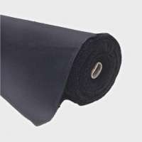 Waterdichte stof zwart 150 cm breed