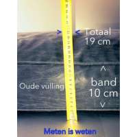 Tip kussens meten