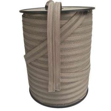Optilon taupe 4 mm rits per meter