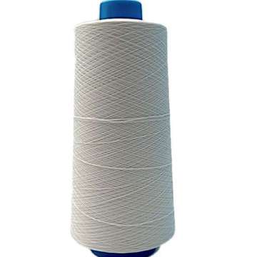 Aman lockgaren 10000 meter kleur wit