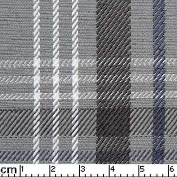 Auto bekleding schotse ruit grijs/bruin 145 cm breed