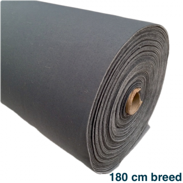 Auto bekleding stoel/bank donker grijs 180 cm breed