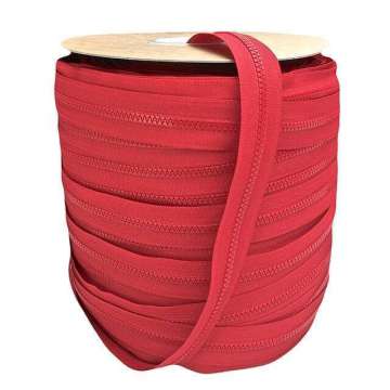 Bloktand rits 6 mm rood Rits 