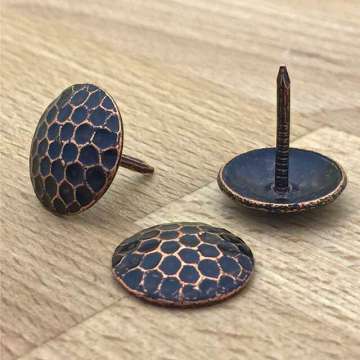 D39 Oud koper kop 17 mm