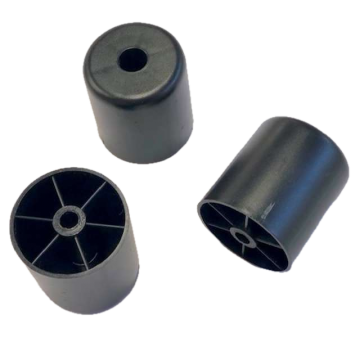 Dop meubel poot 55 mm hoog diameter 50 mm