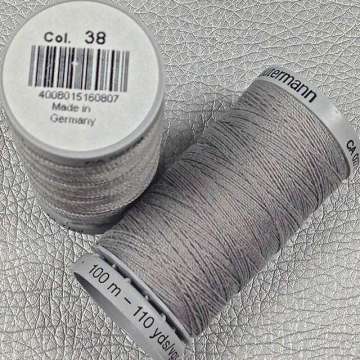 Gutermann garen extra sterk kleur 38 licht grijs