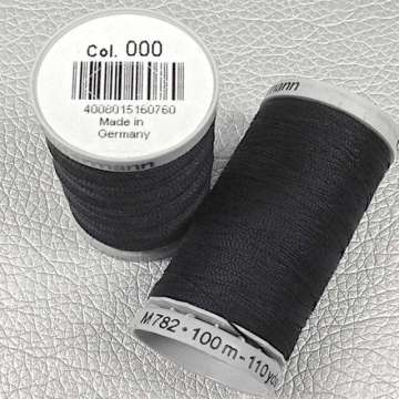 Gutermann garen extra sterk Kleur 000 zwart